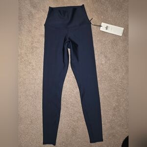 NWT ALO 7/8 High-Waist Airlift Leggings Rich Navy XS
